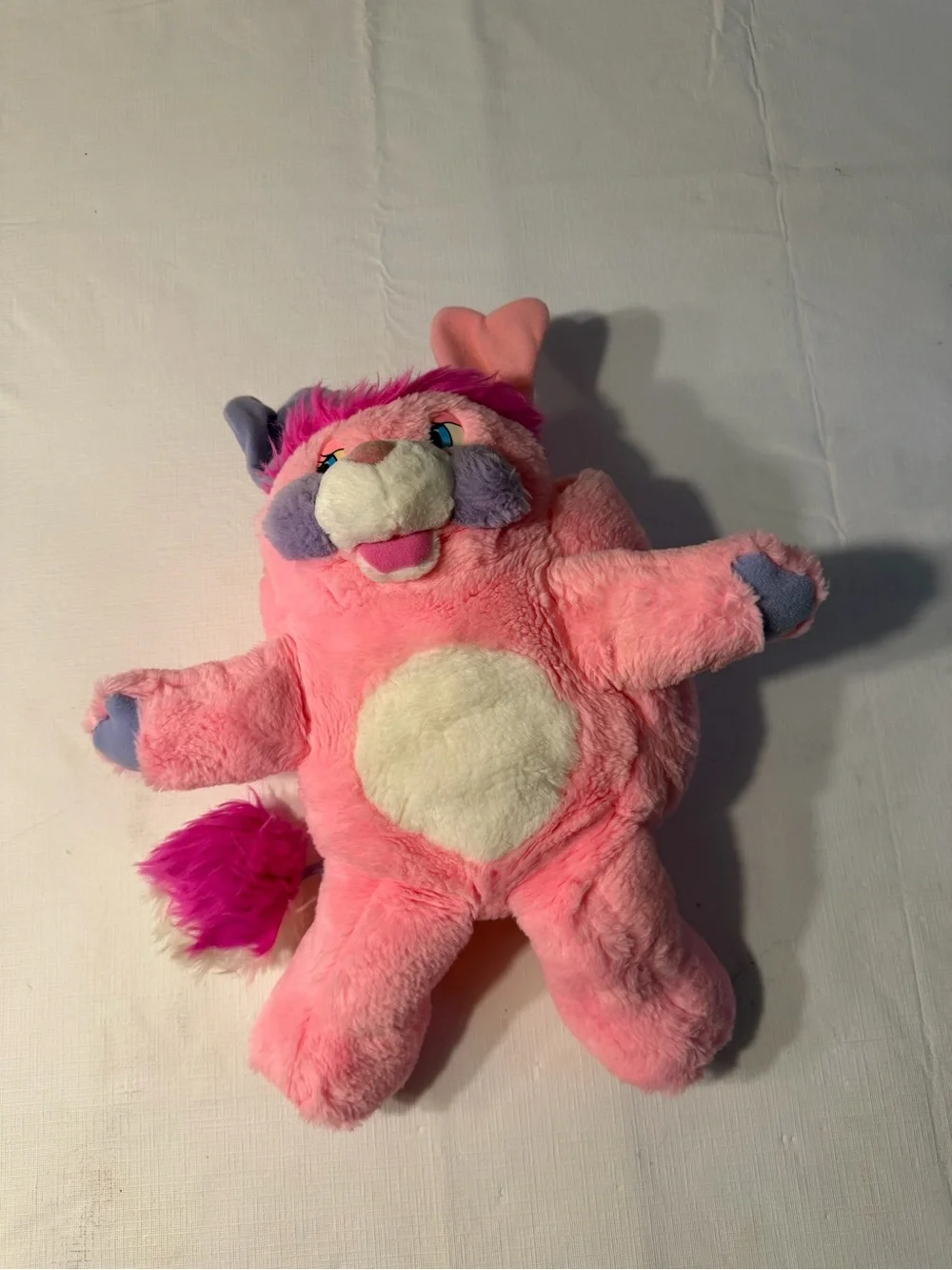 Plush Party Popples Pink and purple plush